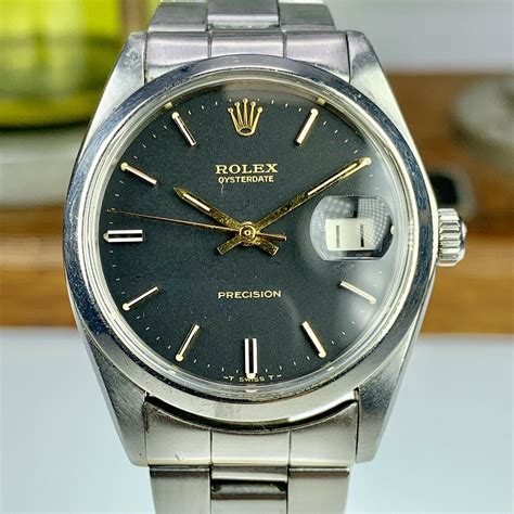 rolex oyster date precision 6694|Rolex oysterdate precision price.